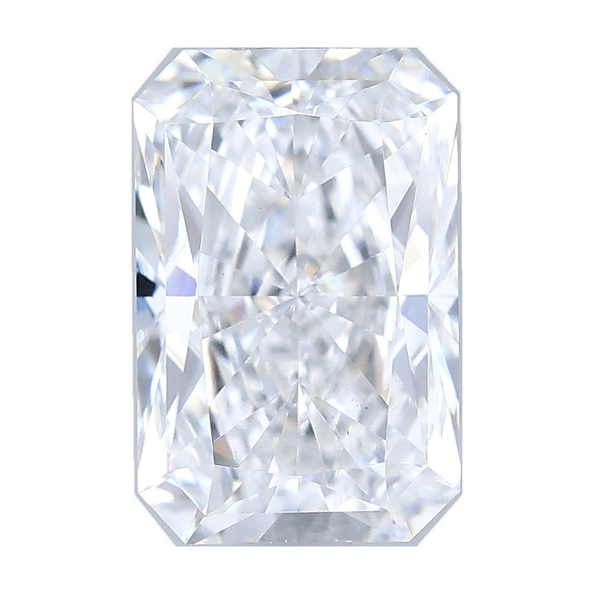1.03 ct radiant lab-grown diamond, D color, VS1 clarity, IGI certified, still from its 360° video