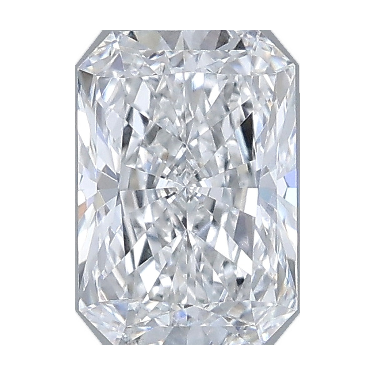 1.03 ct radiant lab-grown diamond, D color, VS1 clarity, IGI certified, still from its 360° video