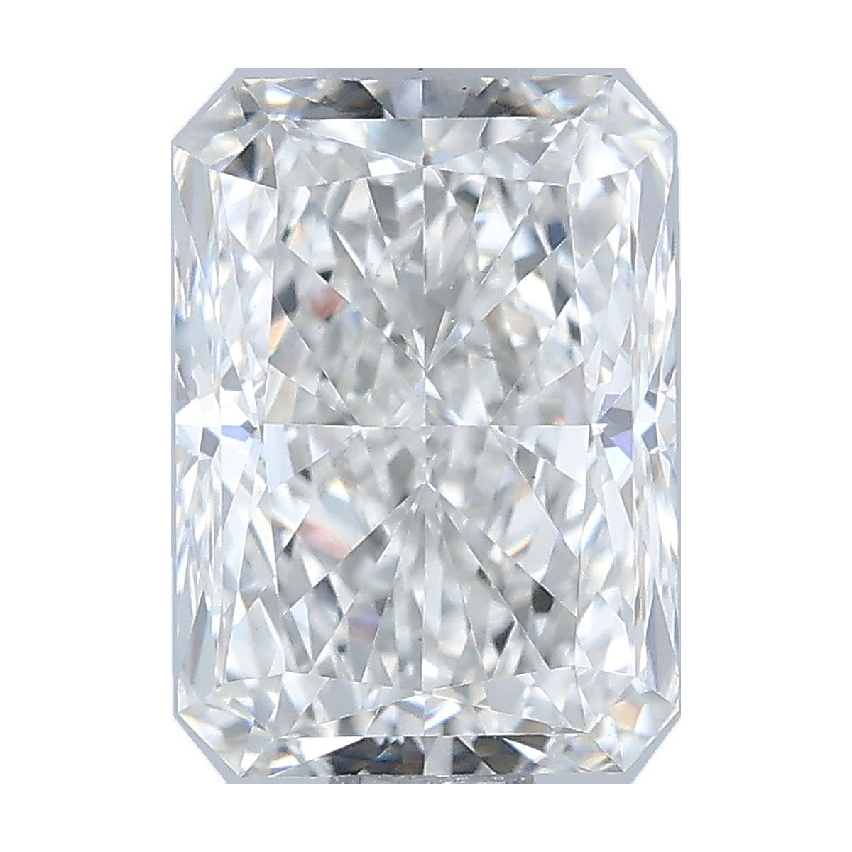 1.03 ct radiant lab-grown diamond, E color, VVS2 clarity, IGI certified, still from its 360° video