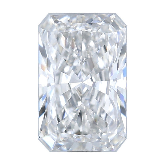 1.03 ct radiant lab-grown diamond, F color, VS1 clarity, IGI certified, still from its 360° video