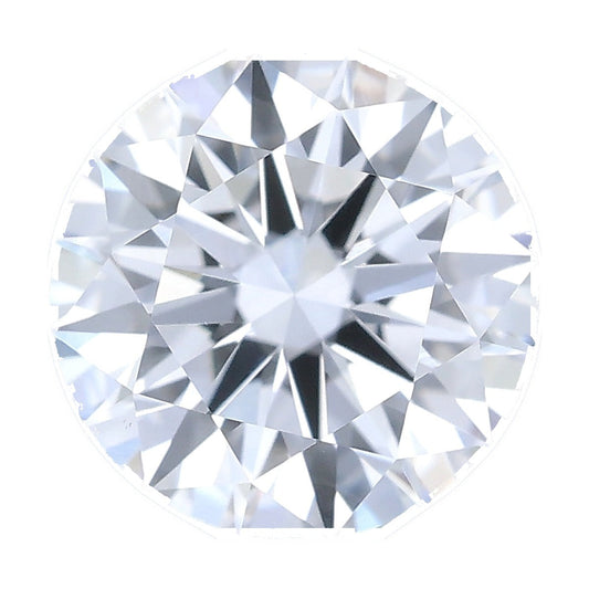 1.03 ct round lab-grown diamond, D color, VS1 clarity, IGI certified, still from its 360° video