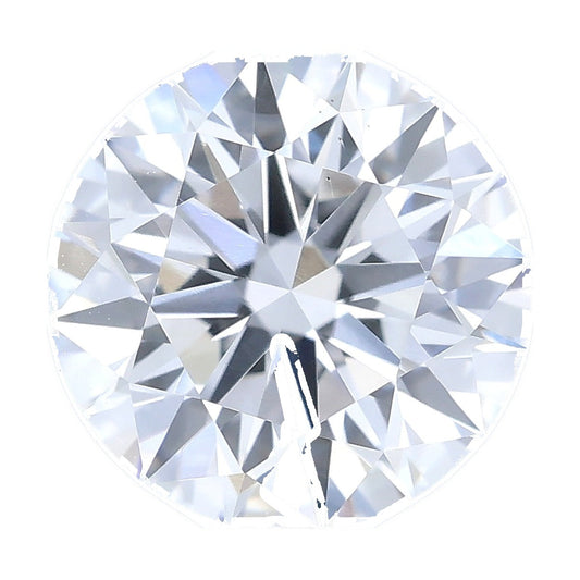 1.03 ct round lab-grown diamond, D color, VS1 clarity, IGI certified, still from its 360° video