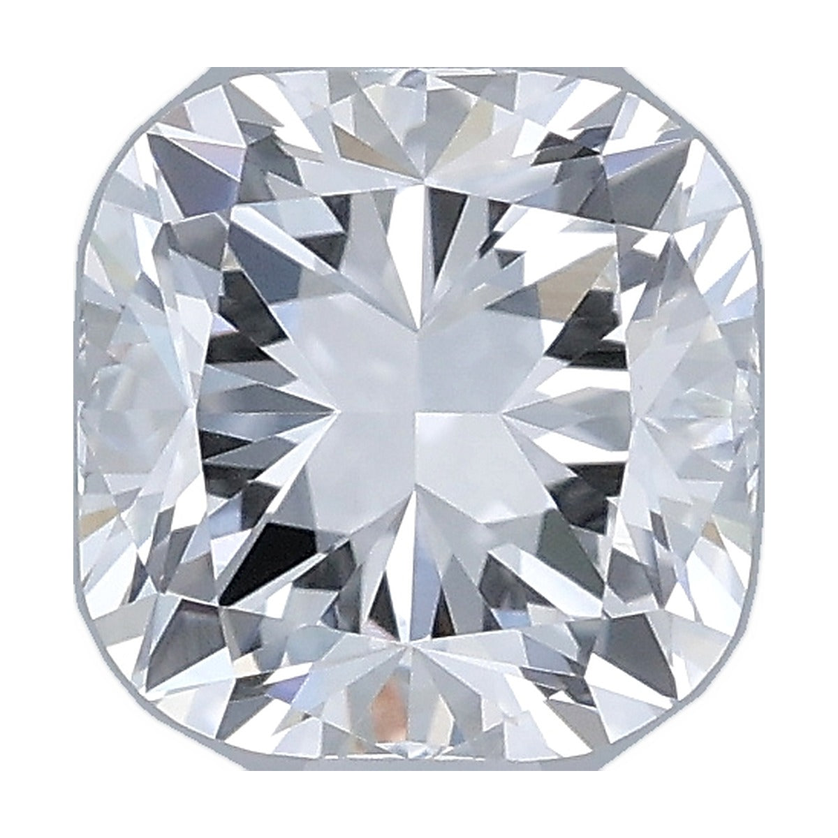 1.04 ct cushion lab-grown diamond, D color, VVS2 clarity, IGI certified, still from its 360° video