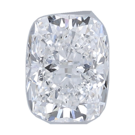 1.04 ct elongated cushion lab-grown diamond, D color, VS2 clarity, IGI certified, still from its 360° video