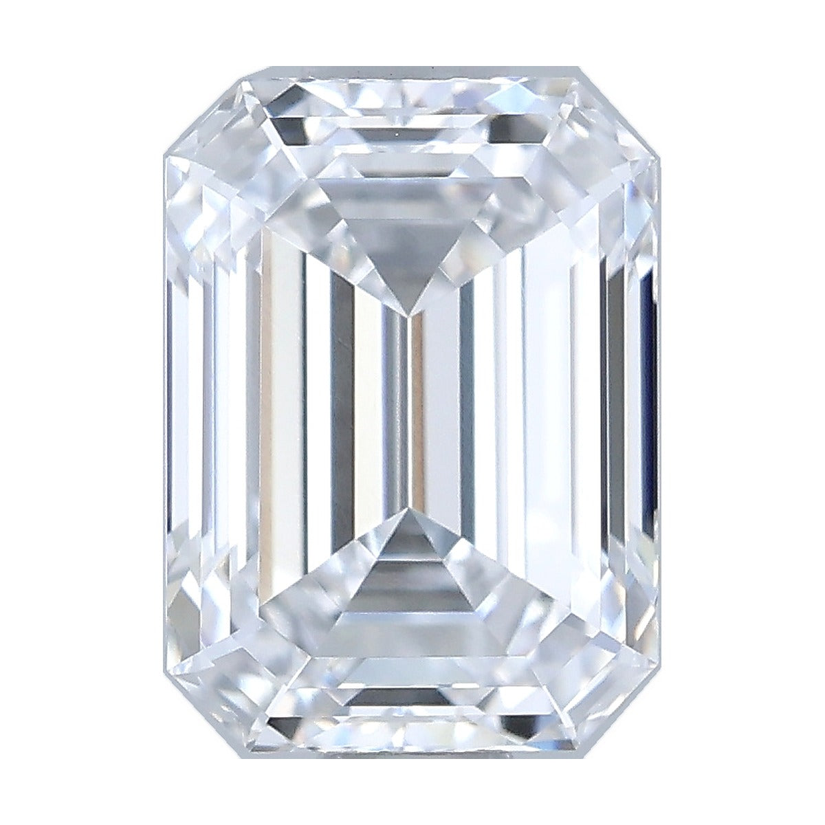 1.04 ct emerald lab-grown diamond, D color, VVS1 clarity, IGI certified, still from its 360° video