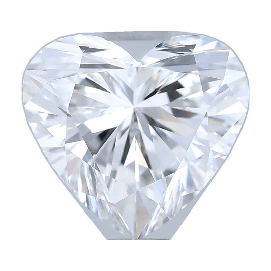 1.04 ct heart lab-grown diamond, E color, VS1 clarity, IGI certified, still from its 360° video