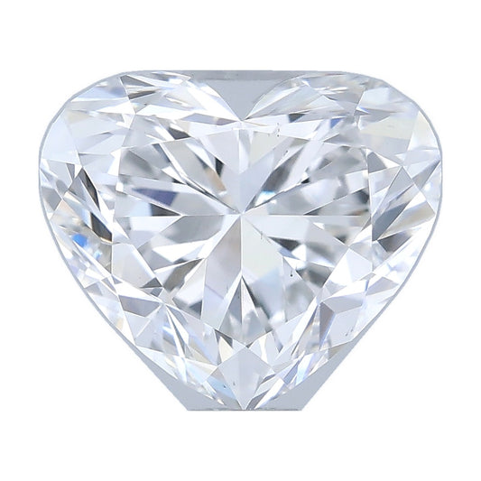 1.04 ct heart lab-grown diamond, E color, VS1 clarity, IGI certified, still from its 360° video