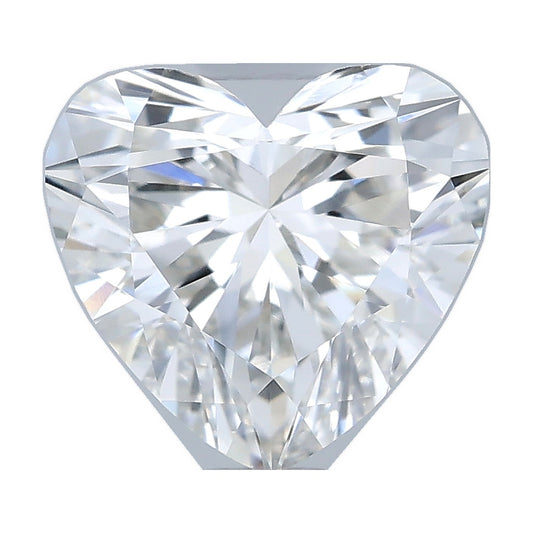 1.04 ct heart lab-grown diamond, G color, VVS2 clarity, IGI certified, still from its 360° video