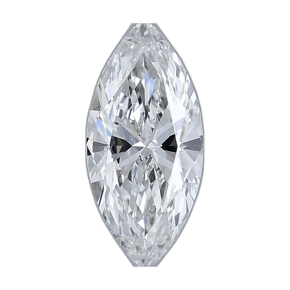 1.04 ct marquise lab-grown diamond, F color, VVS2 clarity, IGI certified, still from its 360° video