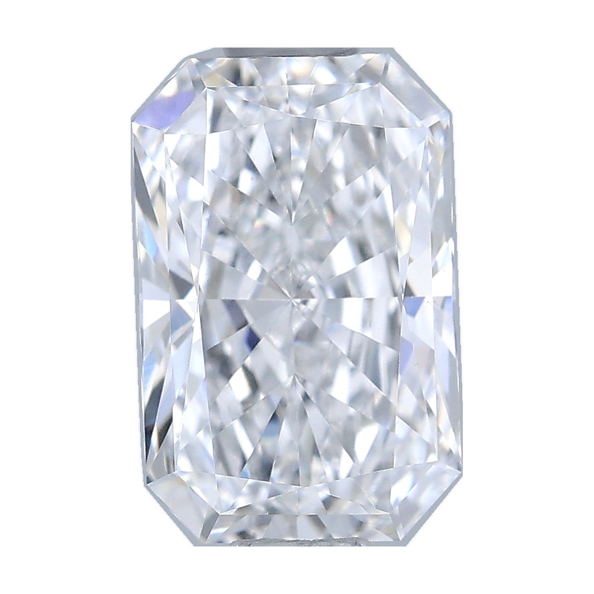 1.04 ct radiant lab-grown diamond, D color, VS1 clarity, GIA certified, still from its 360° video