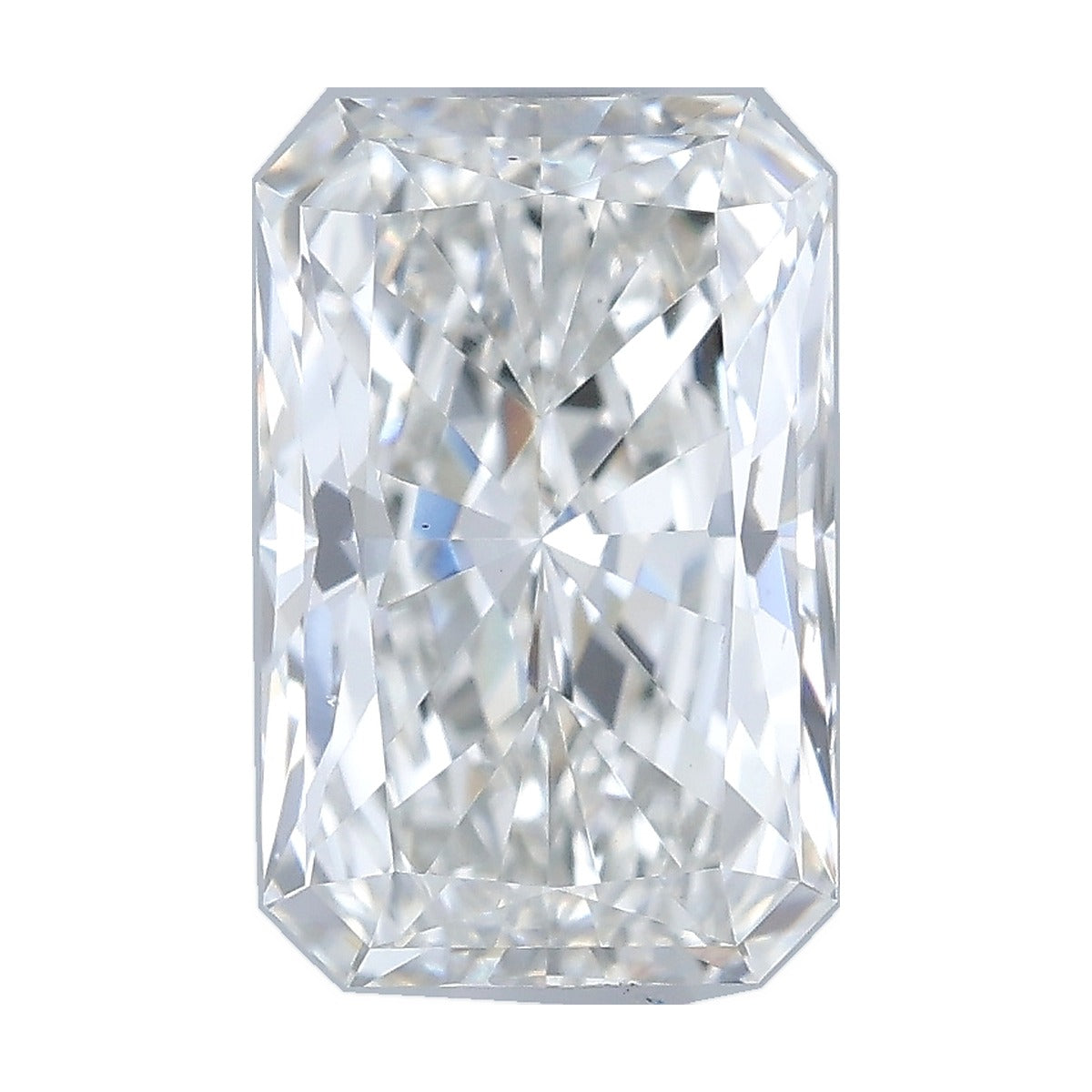 1.04 ct radiant lab-grown diamond, F color, VS2 clarity, IGI certified, still from its 360° video