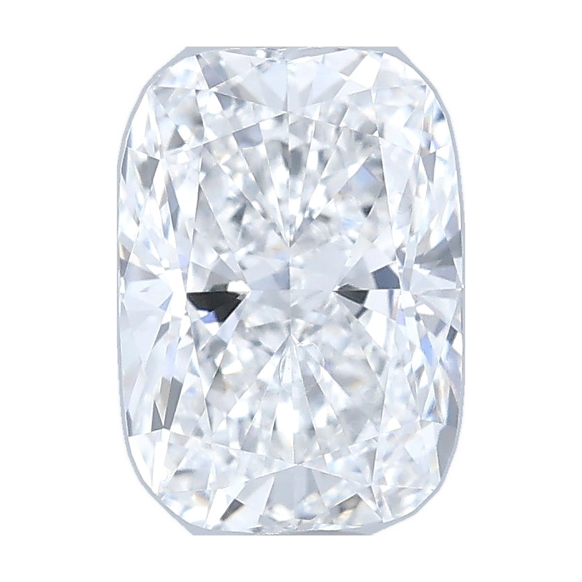 1.05 ct elongated cushion lab-grown diamond, D color, VVS2 clarity, IGI certified, still from its 360° video