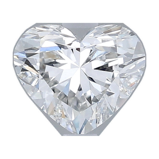 1.05 ct heart lab-grown diamond, E color, VS1 clarity, IGI certified, still from its 360° video