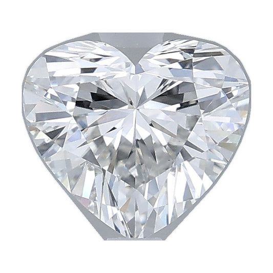 1.05 ct heart lab-grown diamond, F color, VS1 clarity, IGI certified, still from its 360° video