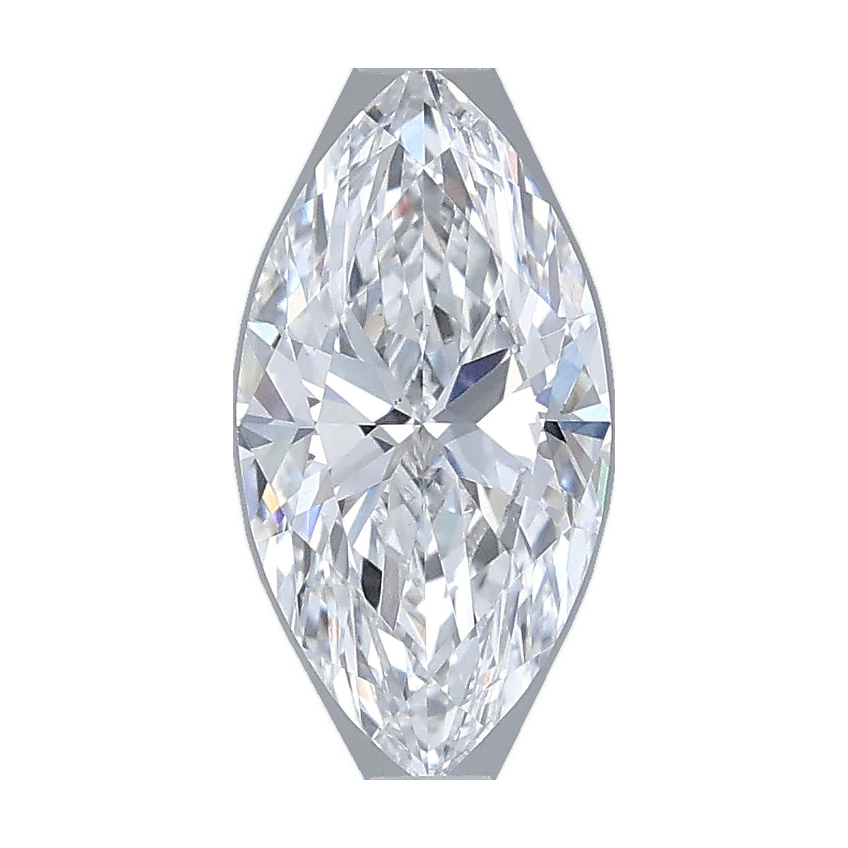 1.05 ct marquise lab-grown diamond, D color, VS1 clarity, IGI certified, still from its 360° video