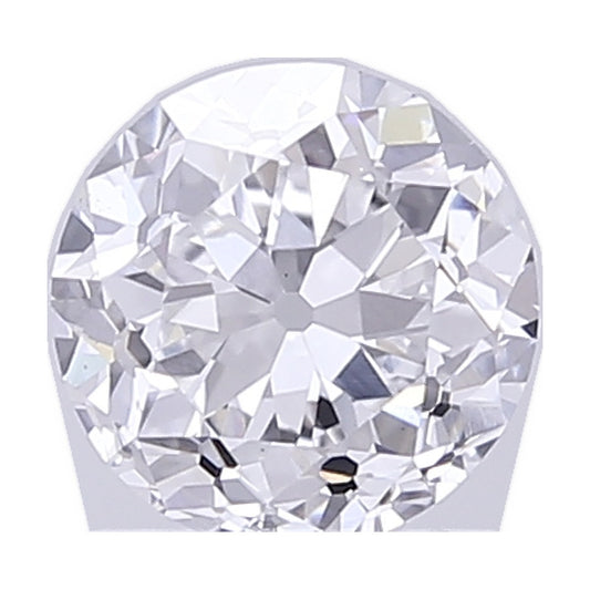 1.05 ct old european round lab-grown diamond, D color, VS1 clarity, IGI certified, still from its 360° video