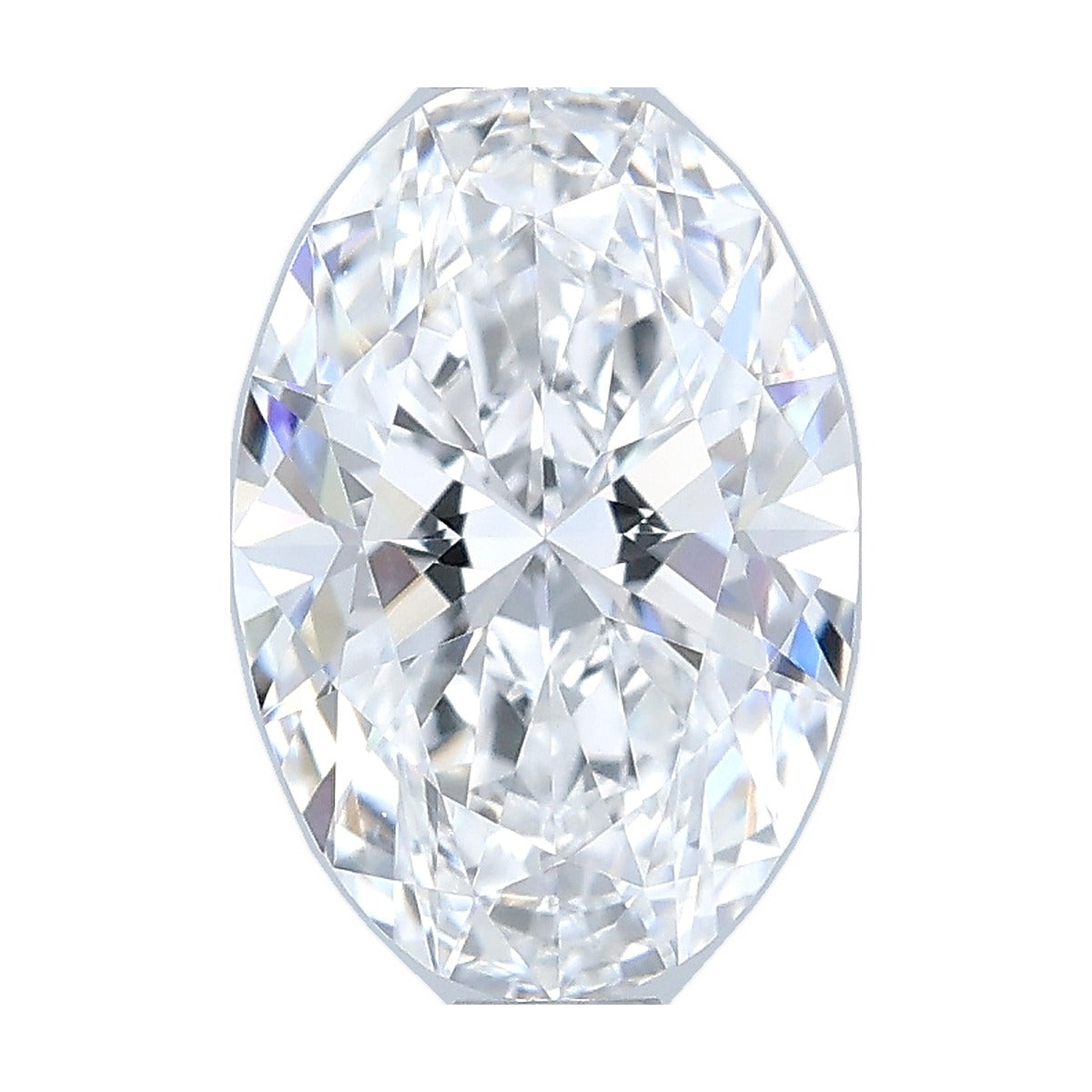 1.05 ct oval lab-grown diamond, D color, VVS2 clarity, IGI certified, still from its 360° video