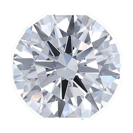 1.05 ct round lab-grown diamond, D color, VS1 clarity, IGI certified, still from its 360° video