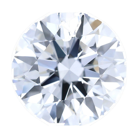 1.05 ct round lab-grown diamond, E color, VVS1 clarity, IGI certified, still from its 360° video