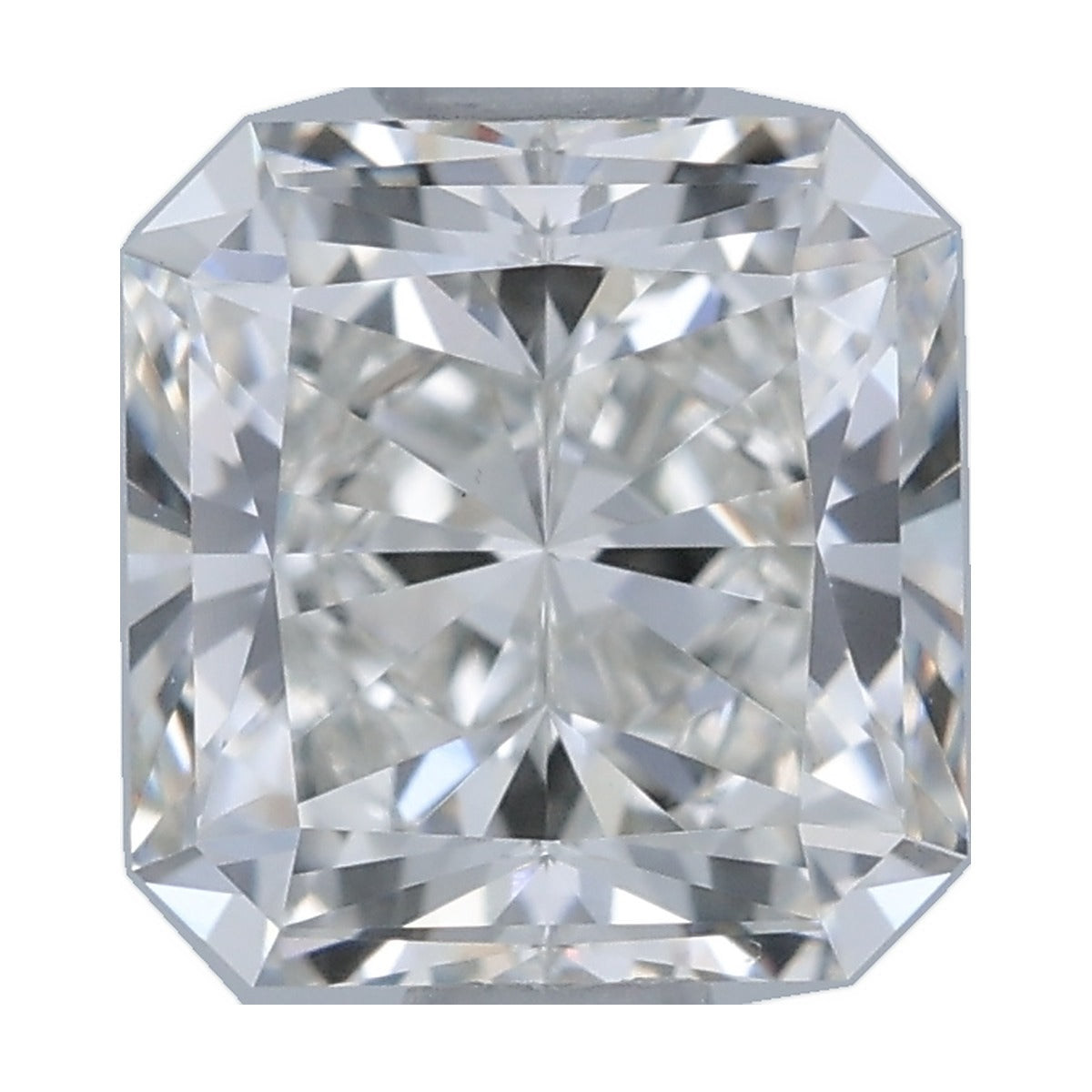 1.05 ct square radiant lab-grown diamond, G color, VS1 clarity, IGI certified, still from its 360° video