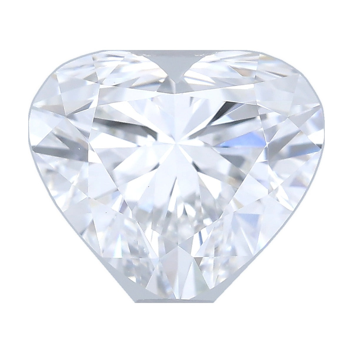 1.06 ct heart lab-grown diamond, D color, VVS2 clarity, IGI certified, still from its 360° video