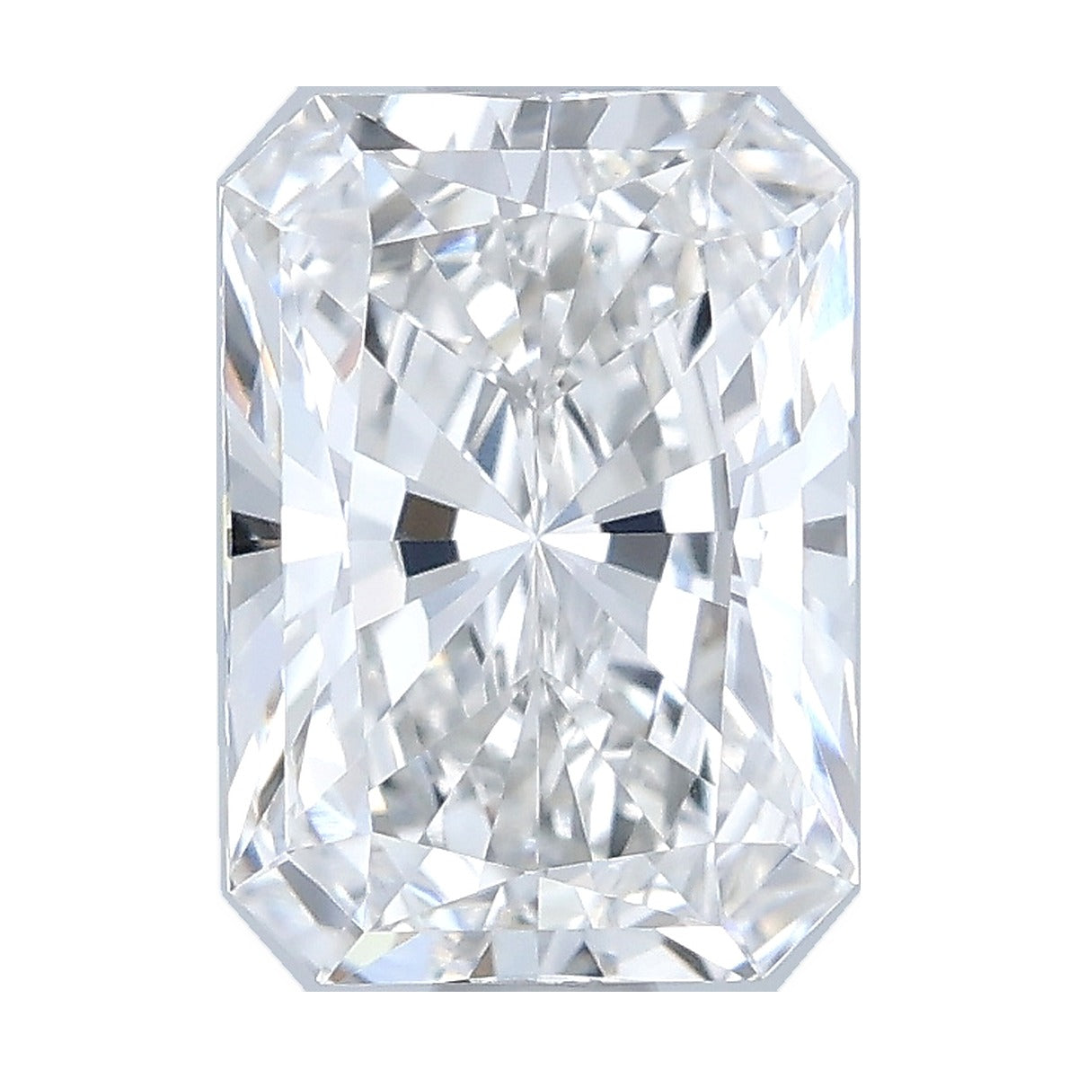 1.06 ct radiant lab-grown diamond, F color, VVS2 clarity, IGI certified, still from its 360° video
