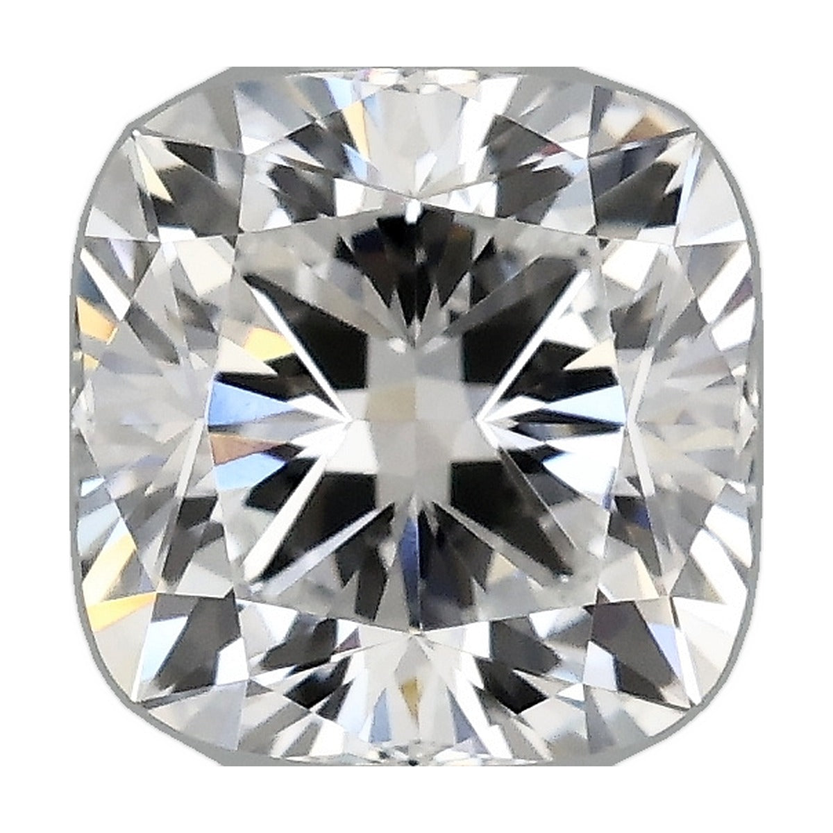 1.07 ct cushion lab-grown diamond, D color, VVS2 clarity, IGI certified, still from its 360° video