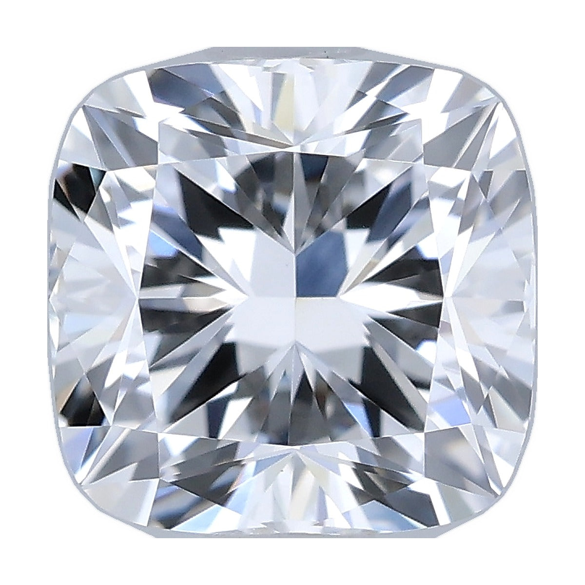 1.07 ct cushion lab-grown diamond, D color, VVS2 clarity, IGI certified, still from its 360° video