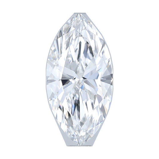 1.07 ct marquise lab-grown diamond, D color, VS1 clarity, IGI certified, still from its 360° video