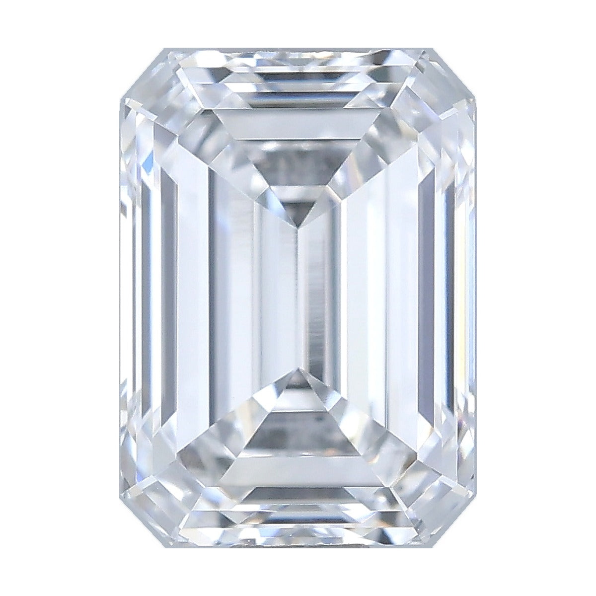 1.08 ct emerald lab-grown diamond, D color, VVS1 clarity, IGI certified, still from its 360° video