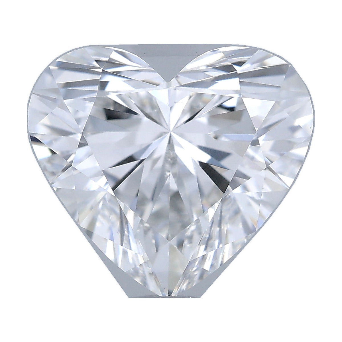1.08 ct heart lab-grown diamond, D color, VS1 clarity, IGI certified, still from its 360° video