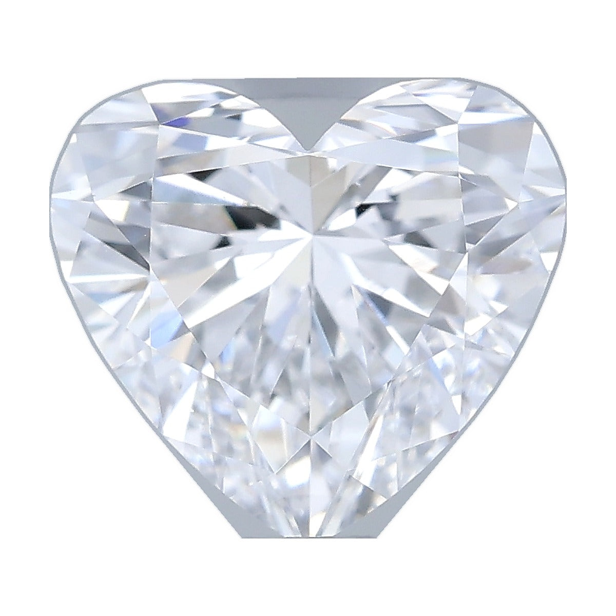 1.08 ct heart lab-grown diamond, D color, VVS2 clarity, IGI certified, still from its 360° video