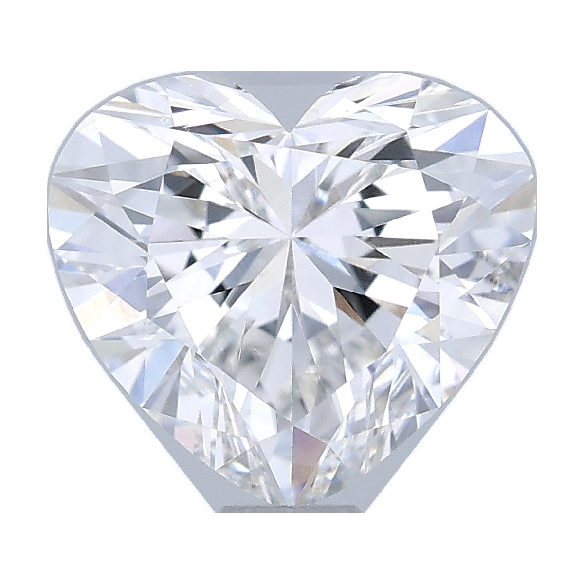 1.08 ct heart lab-grown diamond, E color, VVS2 clarity, IGI certified, still from its 360° video