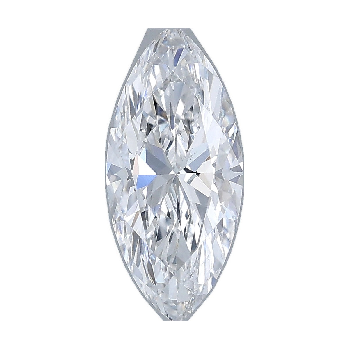 1.08 ct marquise lab-grown diamond, D color, VVS2 clarity, IGI certified, still from its 360° video