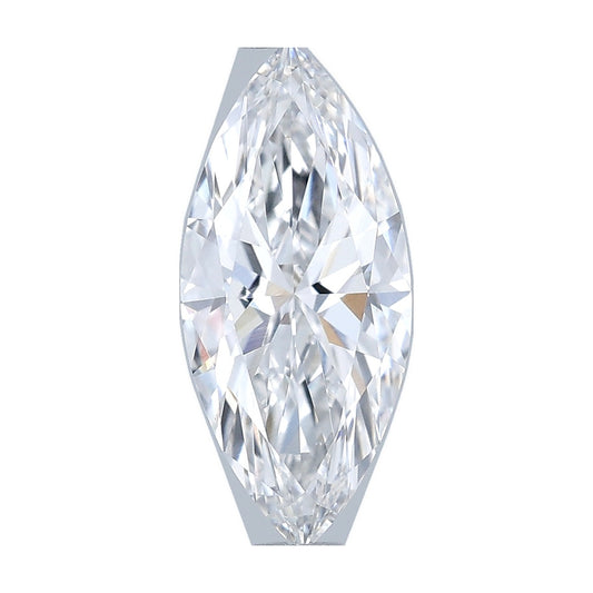 1.08 ct marquise lab-grown diamond, E color, VS1 clarity, GIA certified, still from its 360° video