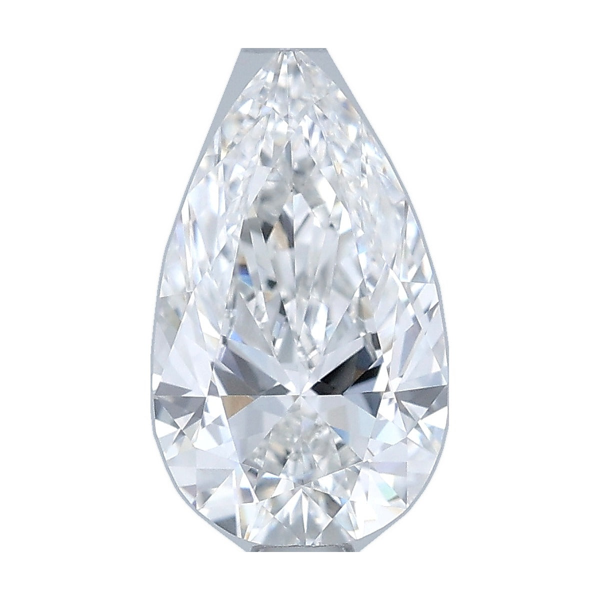 1.08 ct pear lab-grown diamond, F color, VVS2 clarity, GIA certified, still from its 360° video