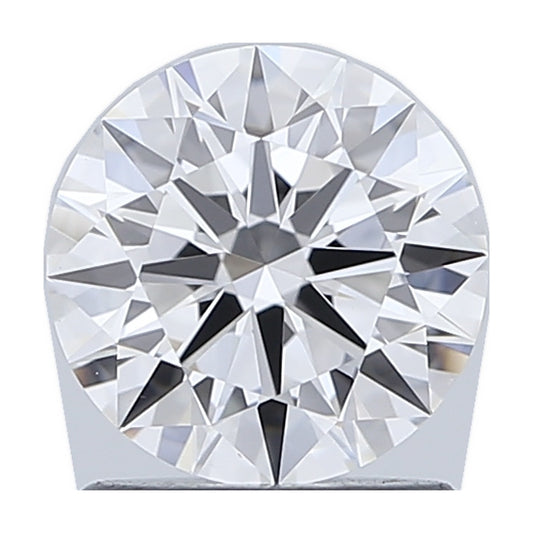 1.08 ct round lab-grown diamond, E color, VS2 clarity, GIA certified, still from its 360° video