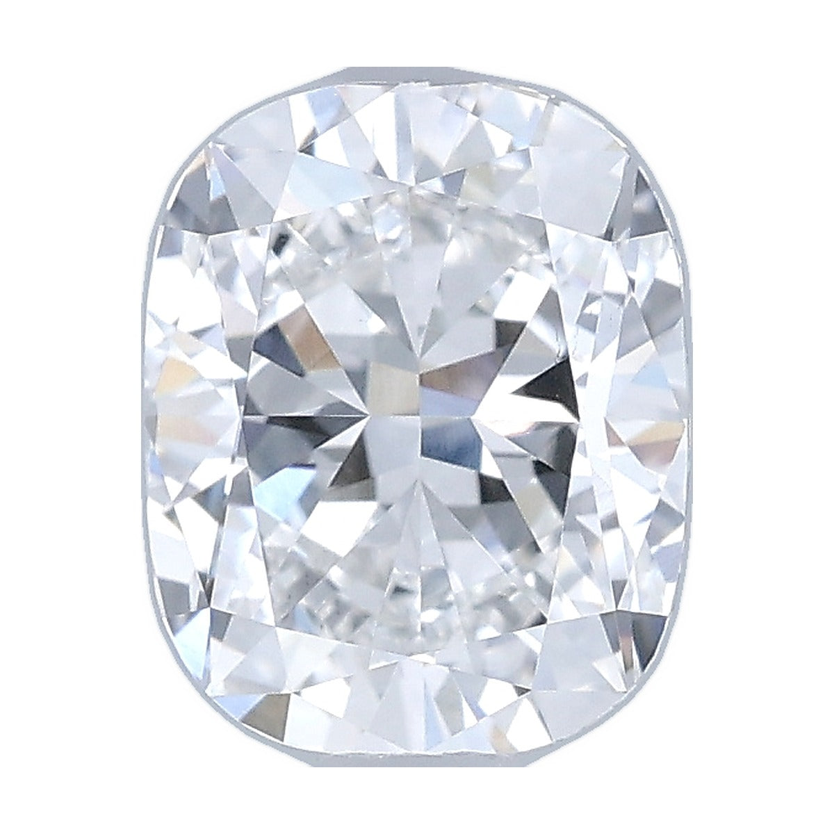 1.09 ct elongated cushion lab-grown diamond, D color, VS1 clarity, IGI certified, still from its 360° video