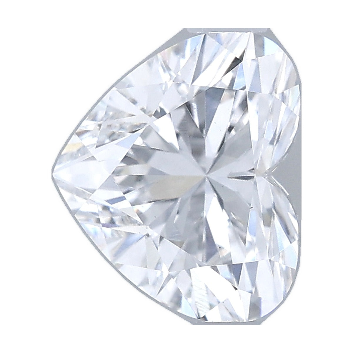 1.09 ct heart lab-grown diamond, D color, VS1 clarity, IGI certified, still from its 360° video
