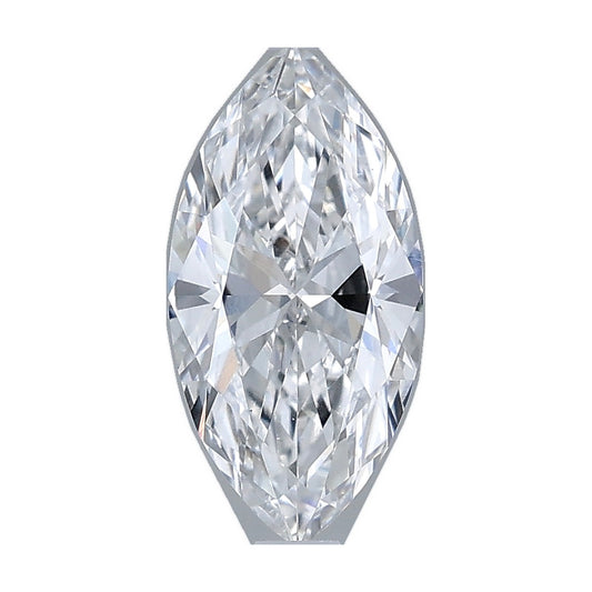 1.09 ct marquise lab-grown diamond, E color, VVS2 clarity, IGI certified, still from its 360° video