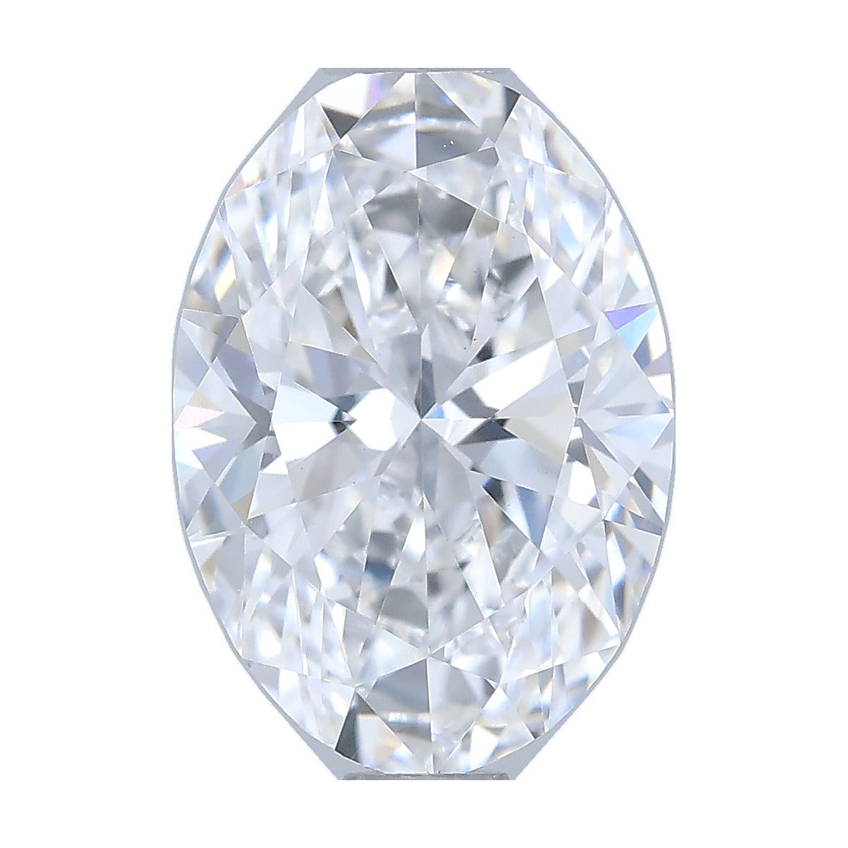 1.09 ct oval lab-grown diamond, D color, VS1 clarity, IGI certified, still from its 360° video