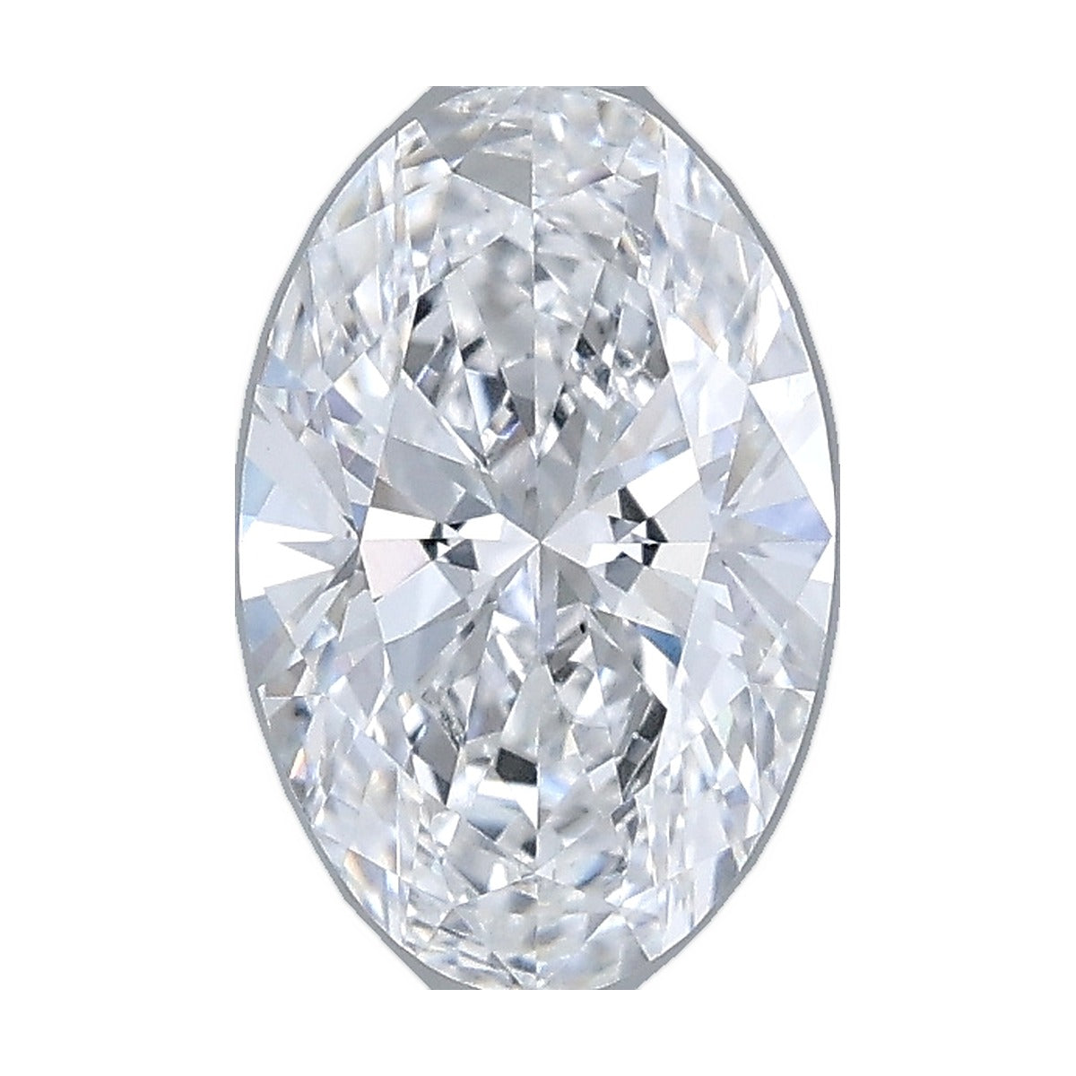 1.09 ct oval lab-grown diamond, D color, VS1 clarity, IGI certified, still from its 360° video