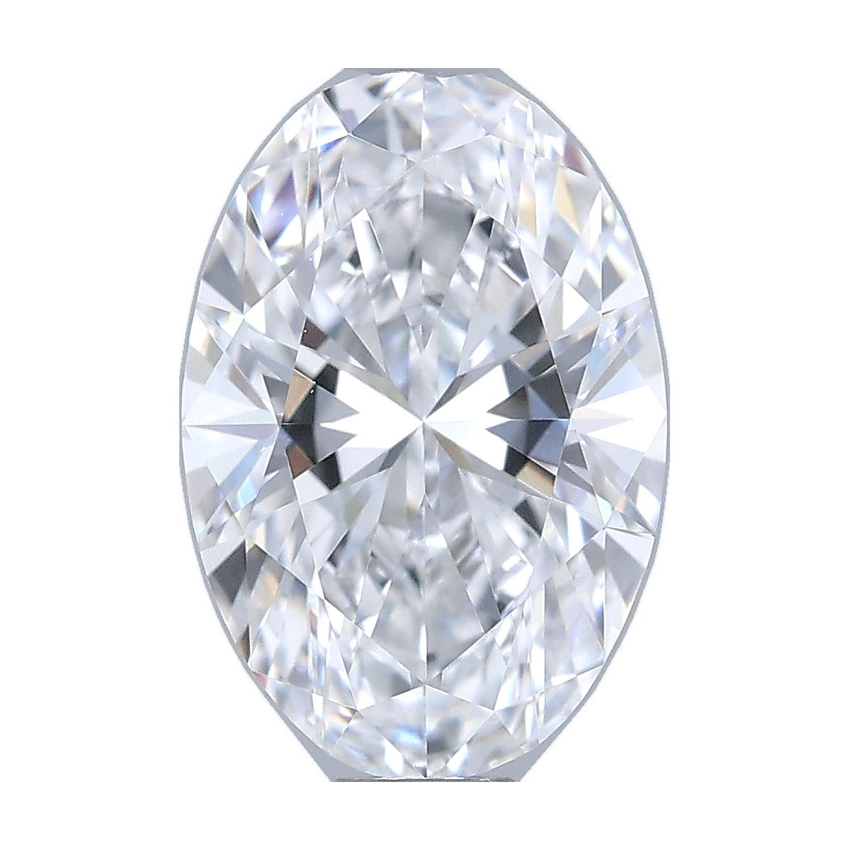 1.09 ct oval lab-grown diamond, D color, VVS2 clarity, GIA certified, still from its 360° video
