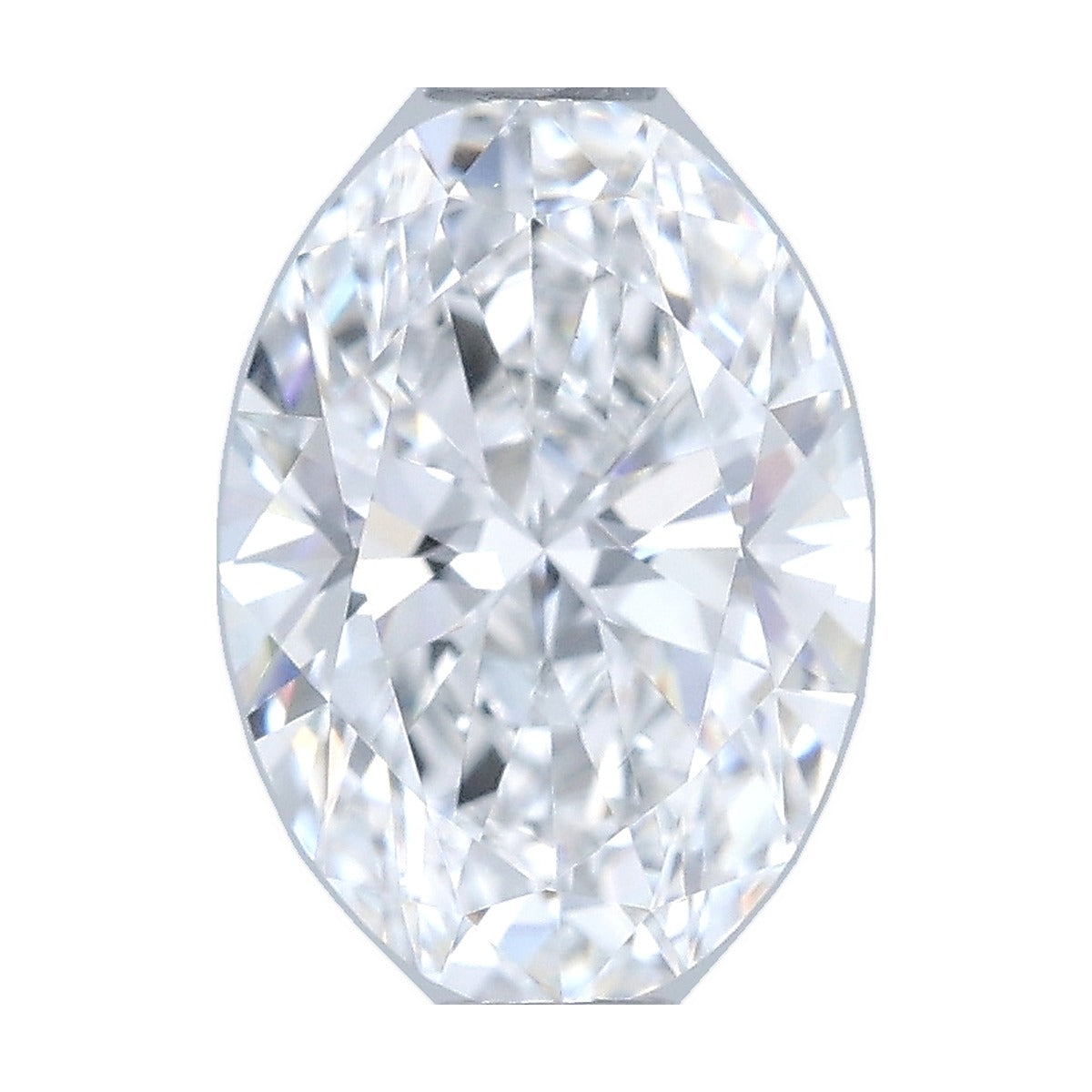 1.09 ct oval lab-grown diamond, D color, VVS2 clarity, IGI certified, still from its 360° video