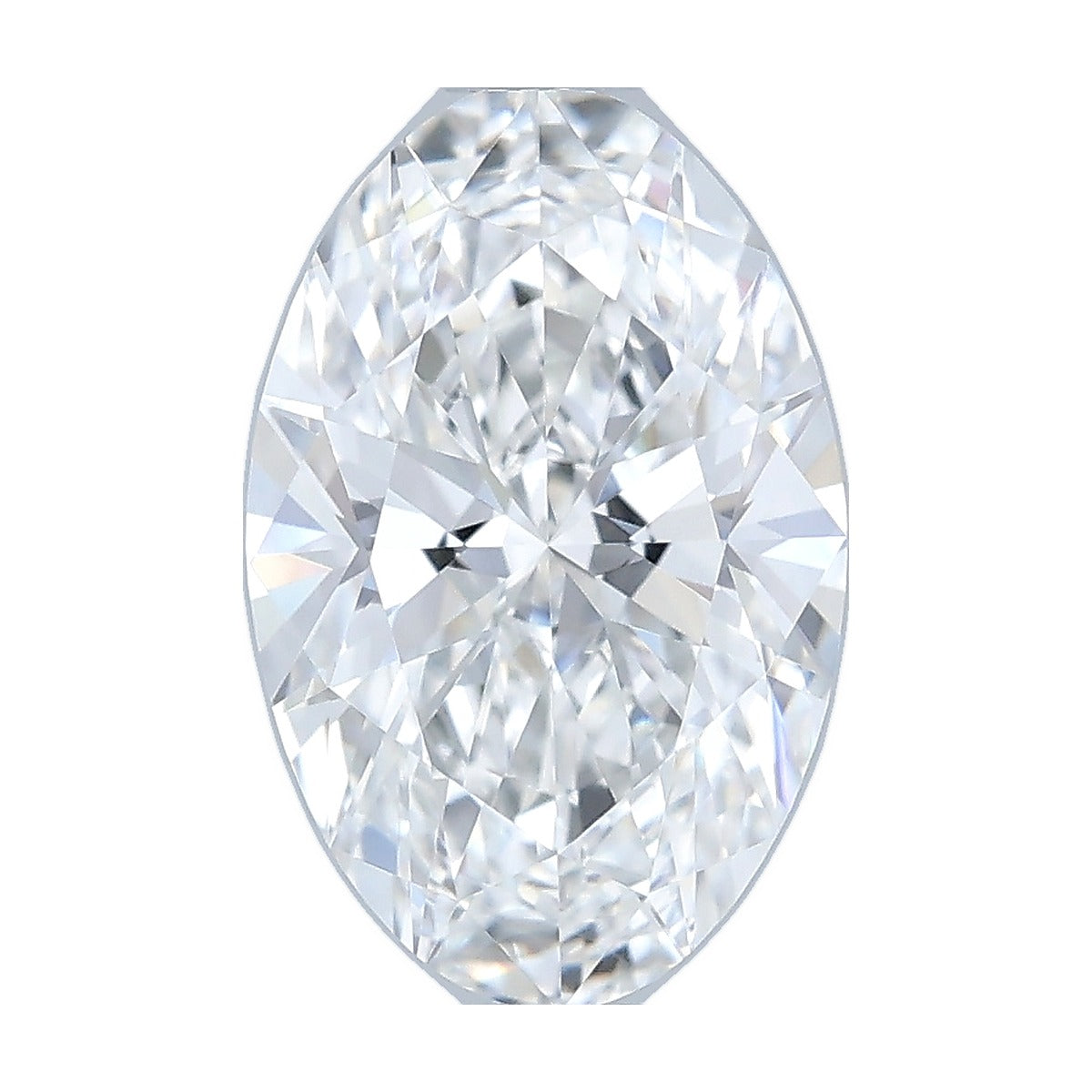 1.09 ct oval lab-grown diamond, E color, VVS1 clarity, IGI certified, still from its 360° video