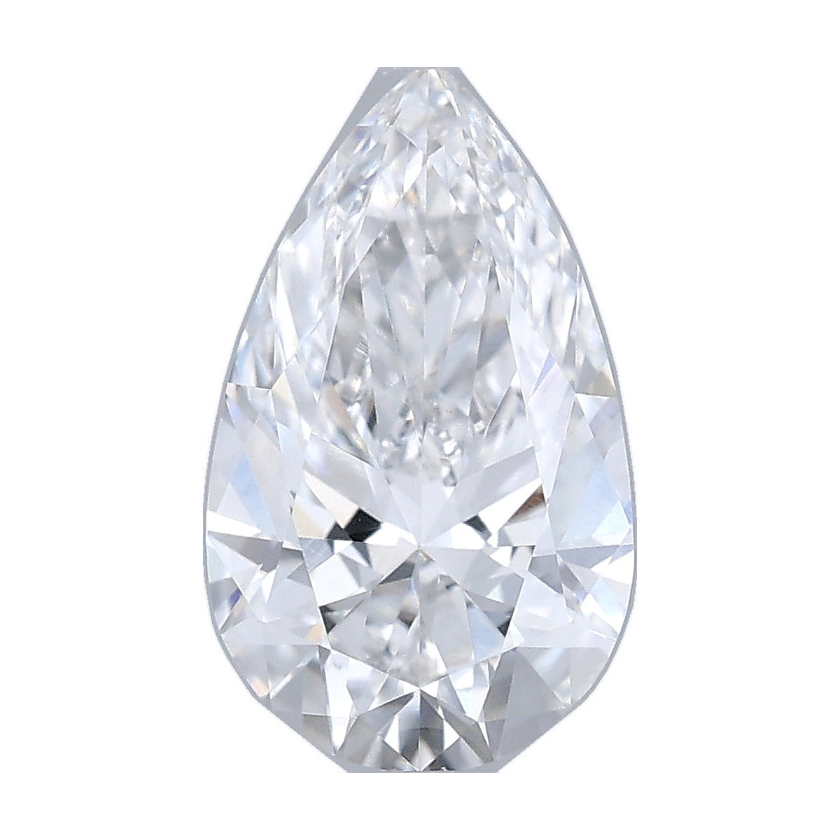 1.09 ct pear lab-grown diamond, D color, VVS1 clarity, IGI certified, still from its 360° video