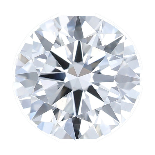 1.09 ct round lab-grown diamond, E color, VS1 clarity, IGI certified, still from its 360° video