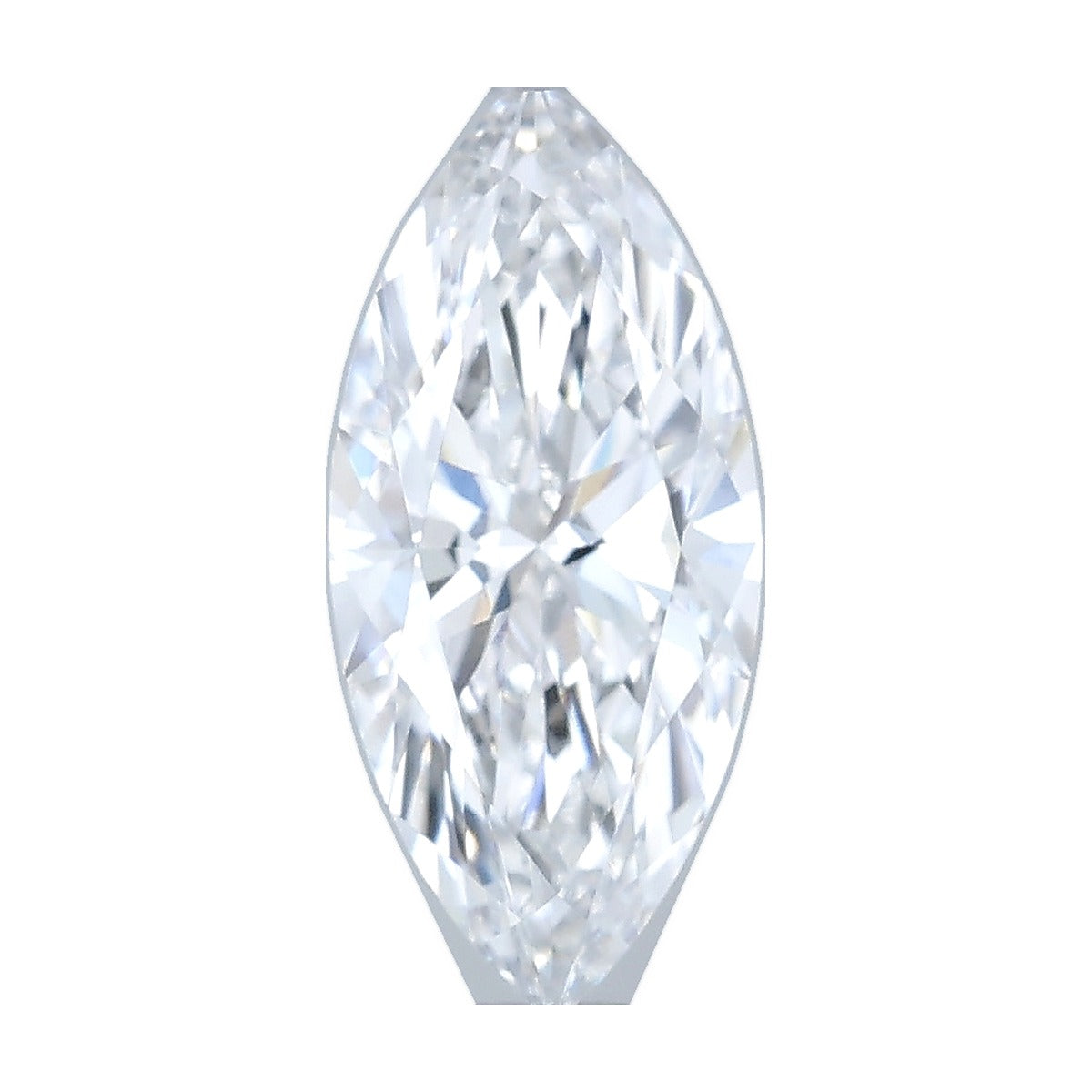 1.10 ct marquise lab-grown diamond, D color, VS1 clarity, IGI certified, still from its 360° video