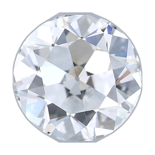 1.10 ct old european round lab-grown diamond, D color, VVS2 clarity, IGI certified, still from its 360° video