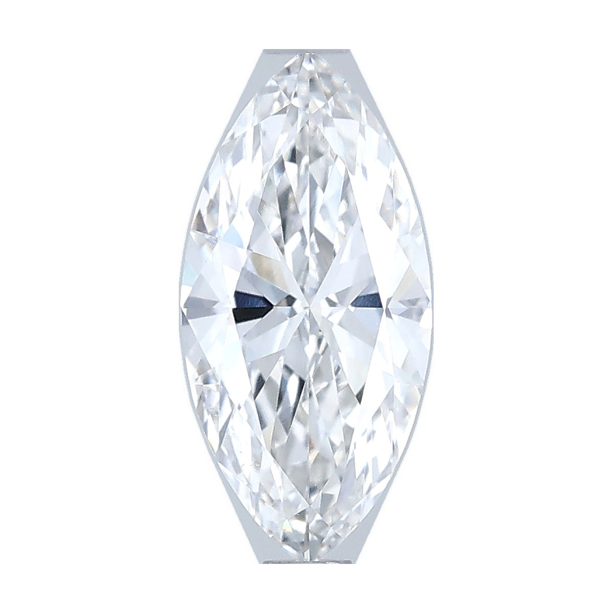 1.11 ct marquise lab-grown diamond, E color, VS1 clarity, IGI certified, still from its 360° video